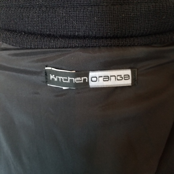 Blk distressed leather Faux Fur moto jacket - Picture 6 of 6